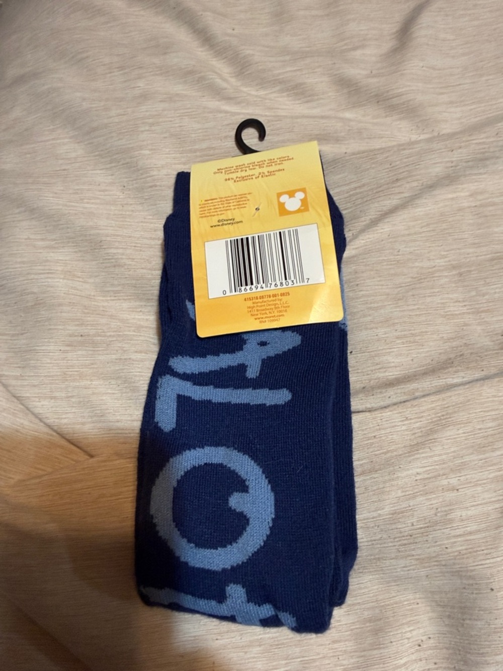 Disney Stitch Aloha Crew Socks - Picture 2 of 4